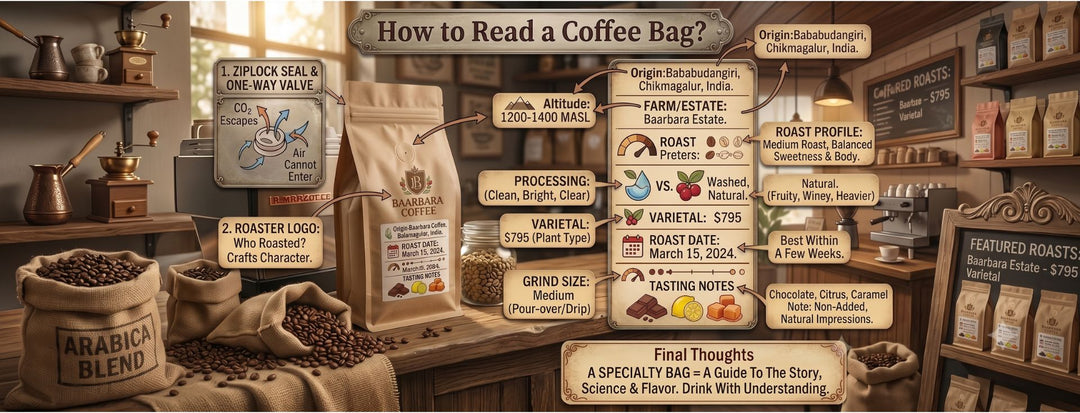 How to Read a Coffee Bag?