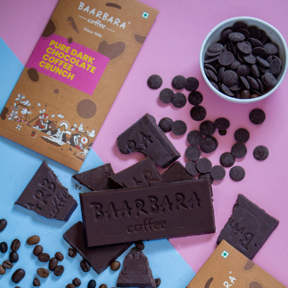 Pure Dark Chocolate Coffee Crunch