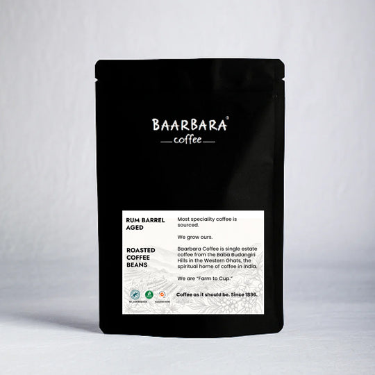 Rum Barrel Aged Roasted Coffee Beans Sample Packet