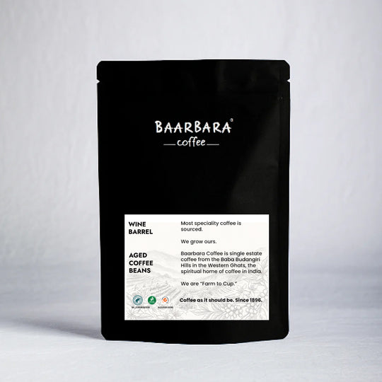 Wine Barrel Aged Coffee Beans Sample Packet