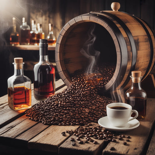 Wine Fermented Coffee Beans
