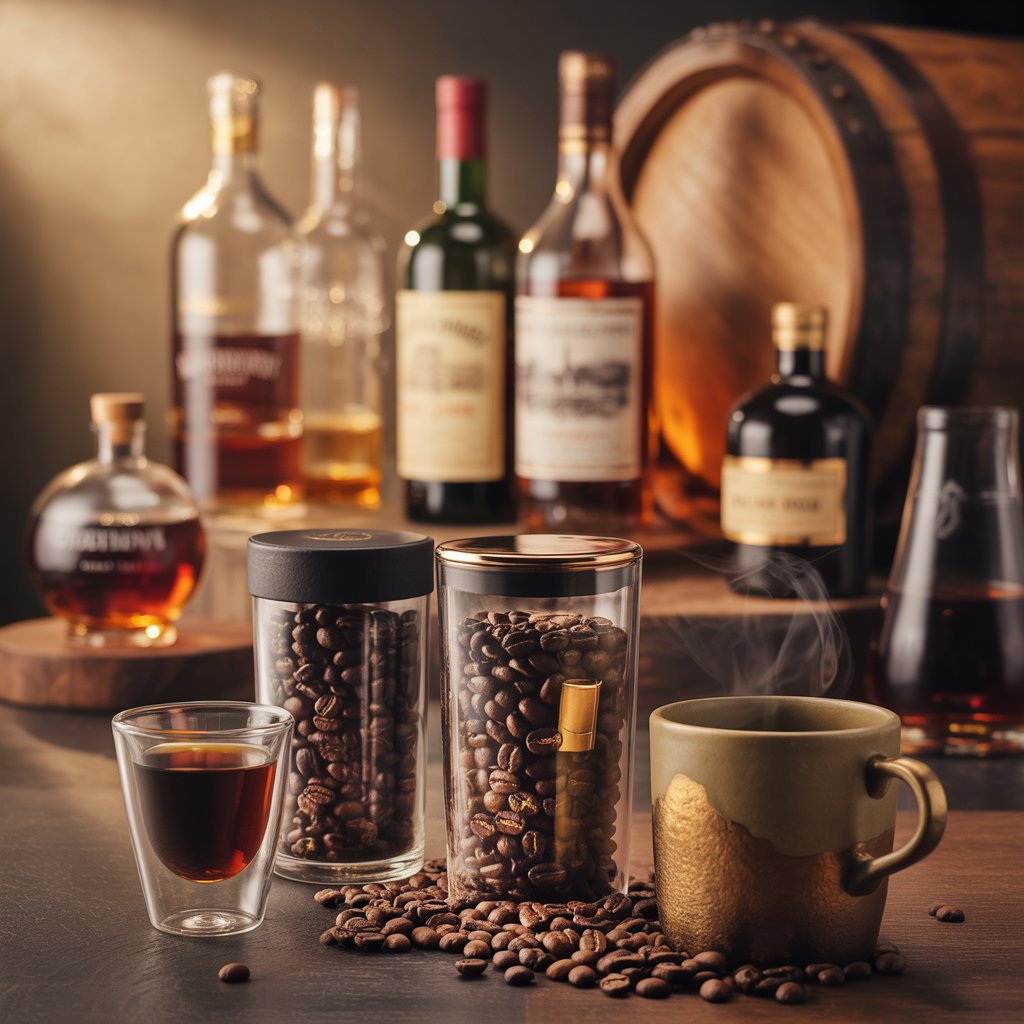 Wine Fermented Coffee Beans Sample Packet